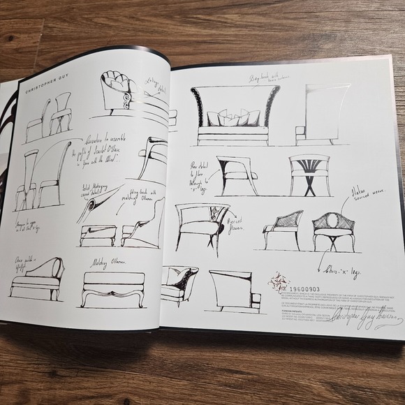 Christopher Guy Fine Furniture Design Lookbook Catalog Book Classic Designer - Picture 5 of 8